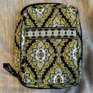 Vera Bradley Vtg Book Carrier Cambridge Case Holder Tote Organizer 2006